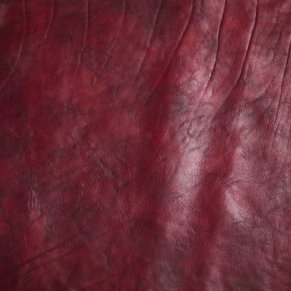 Maroon Veg-Tanned Leather